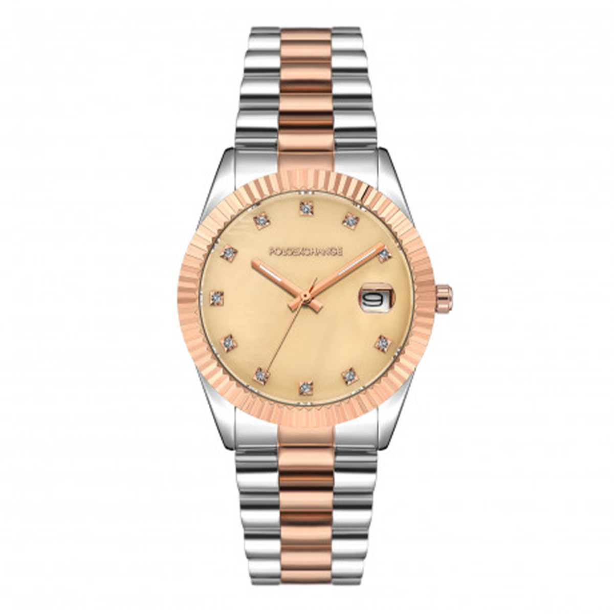 MONTRE POLOEXCHANGE FEMME SIMPLE ACIER